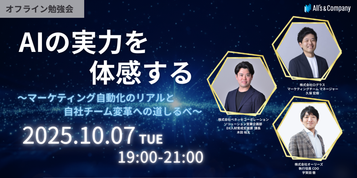 AIの実力を体感する～マーケティング自動化のリアルと、自社チーム変革への道しるべ～